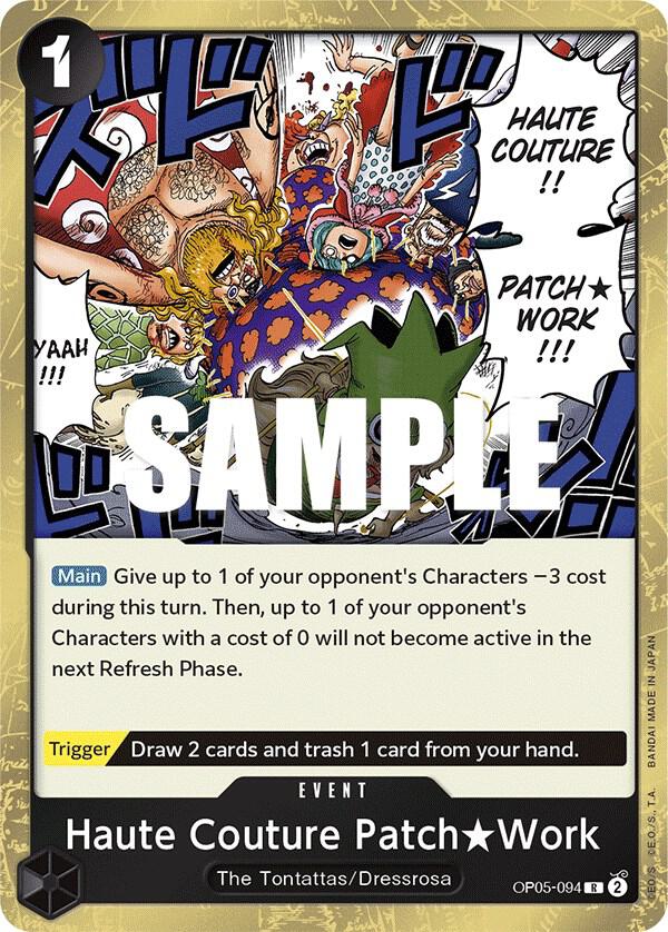 Awakening of the New Era - Haute Couture Patch Work (OP-05)