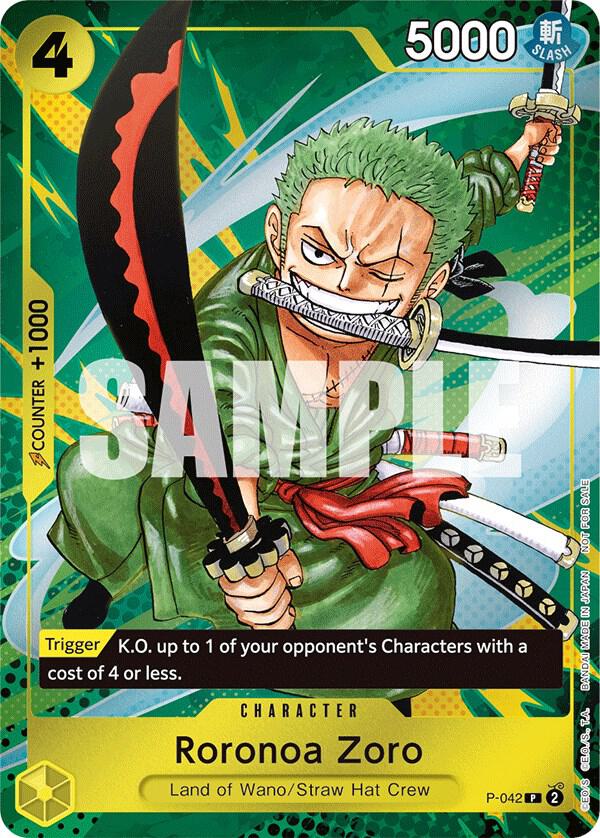 Roronoa Zoro (Event Pack Vol. 3) - One Piece Promotion Cards