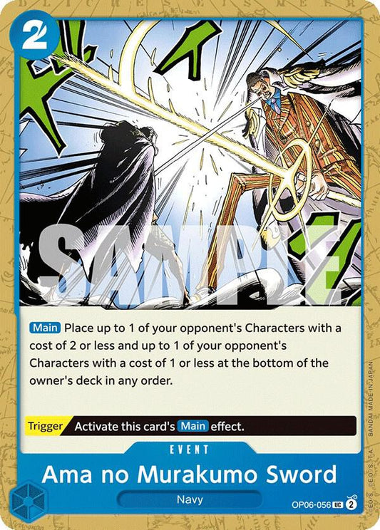 Wings of the Captain - Ama no Murakumo Sword (OP-06)