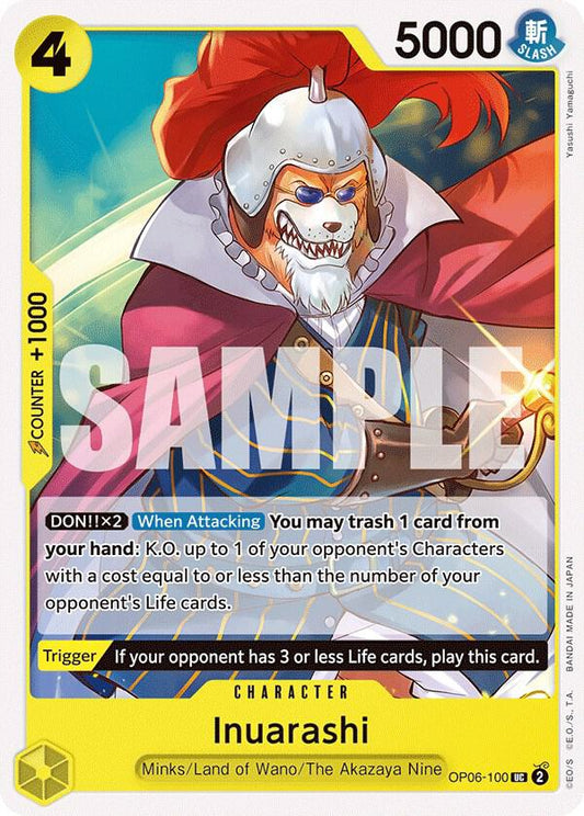 Wings of the Captain - Inuarashi (OP-06)