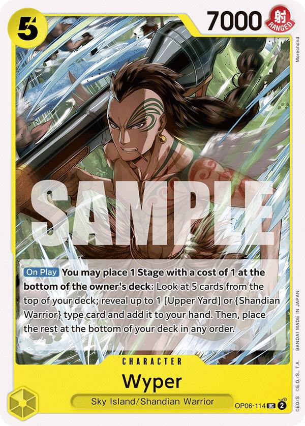 Wings of the Captain - Wyper (OP-06)