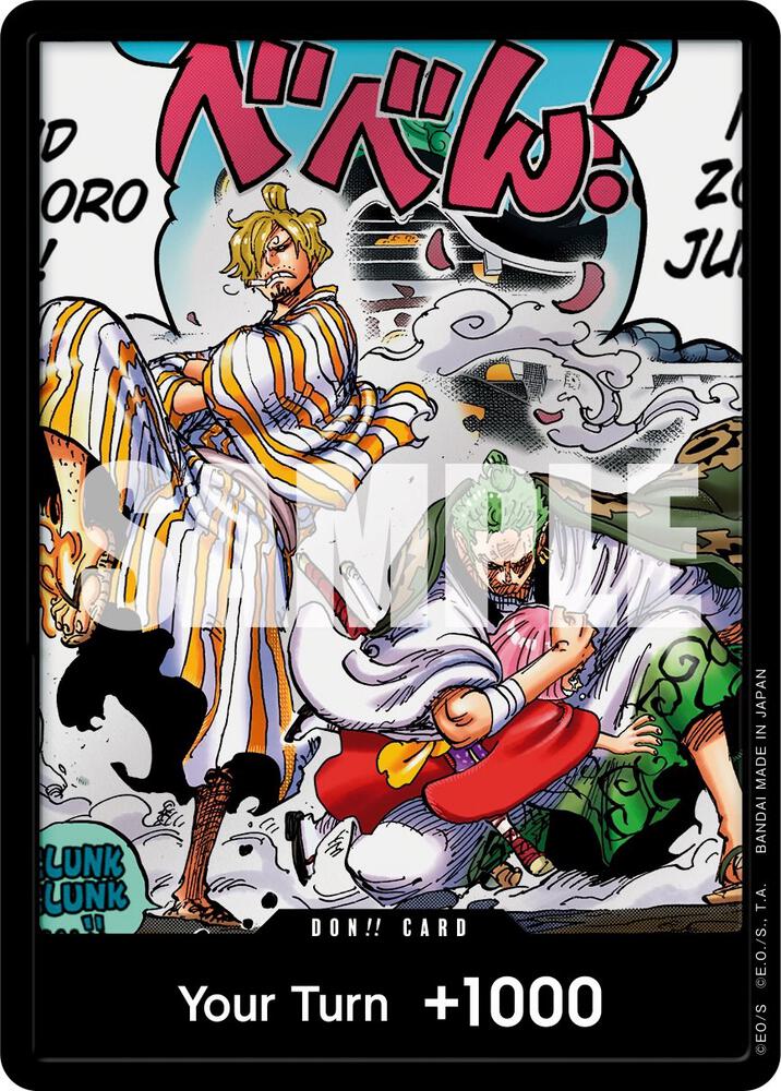 Wings of the Captain - DON!! Card (Alternate Art) (OP-06)