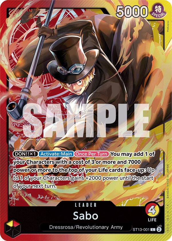 Ultra Deck: The Three Brothers - Sabo (ST-13)