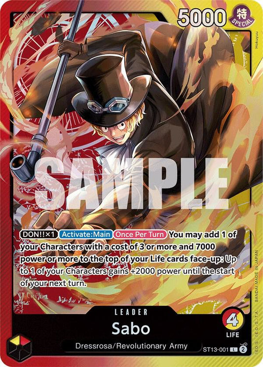 Ultra Deck: The Three Brothers - Sabo (ST-13)