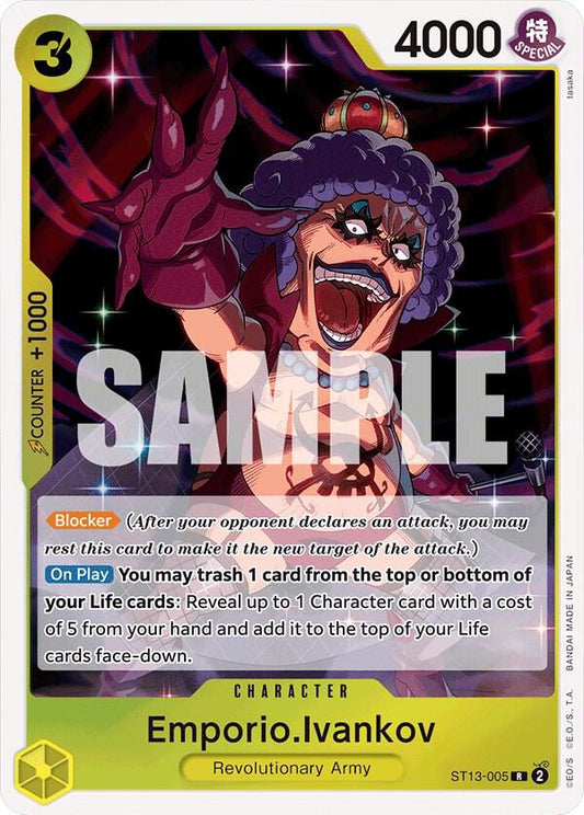 Emporio.Ivankov - Ultra Deck: The Three Brothers (ST-13)