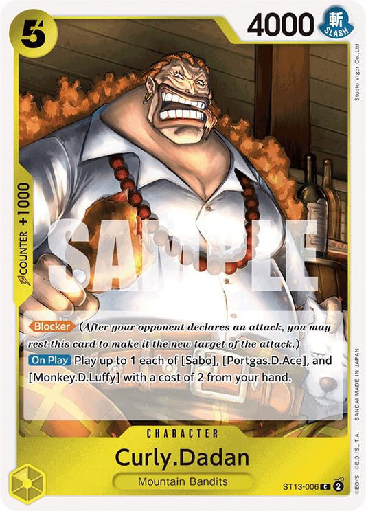 Curly.Dadan - Ultra Deck: The Three Brothers (ST-13)