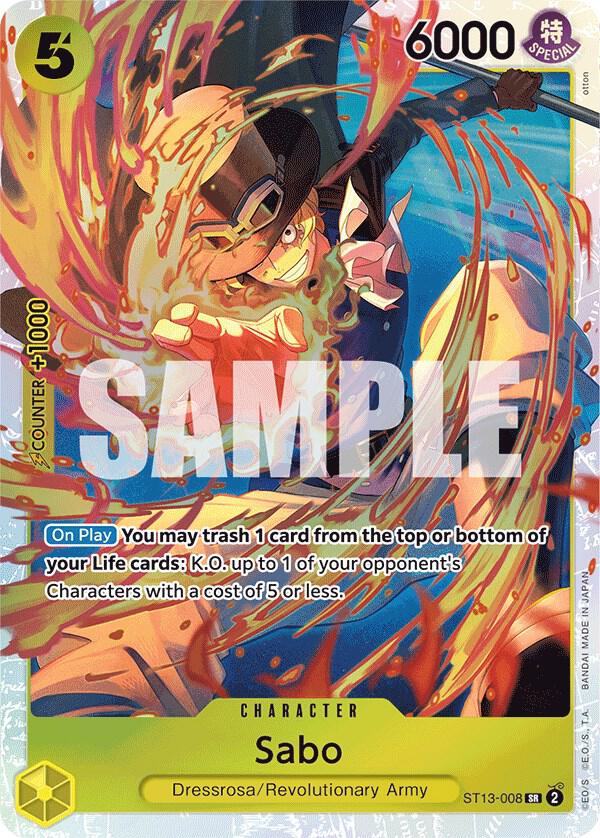Sabo - Ultra Deck: The Three Brothers (ST-13)