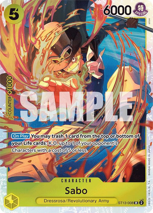 Sabo - Ultra Deck: The Three Brothers (ST-13)