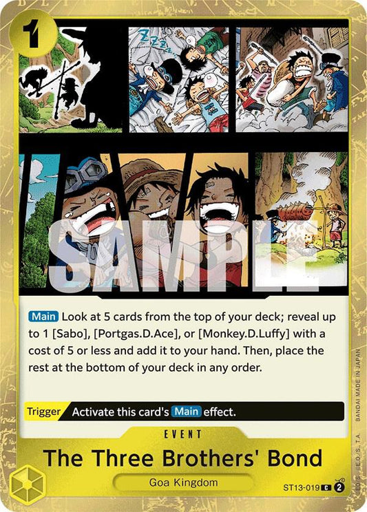 The Three Brothers' Bond - Ultra Deck: The Three Brothers (ST-13)
