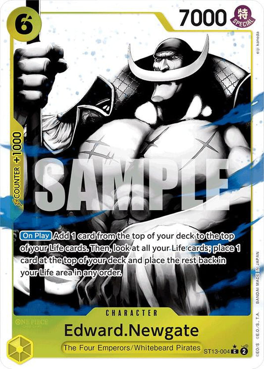 Ultra Deck: The Three Brothers - Edward.Newgate (Parallel) (ST-13)