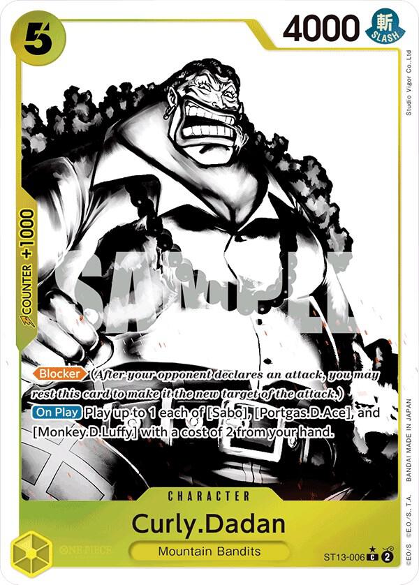 Ultra Deck: The Three Brothers - Curly.Dadan (Parallel) (ST-13)