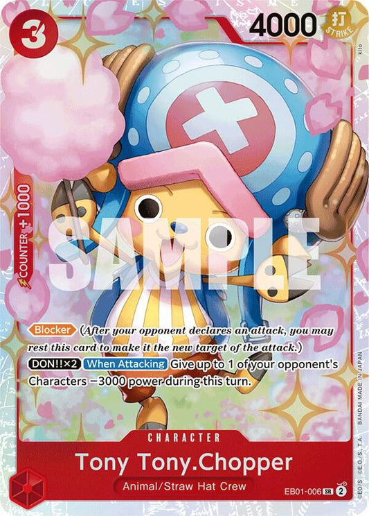 Extra Booster: Memorial Collection - Tony Tony.Chopper (EB-01)