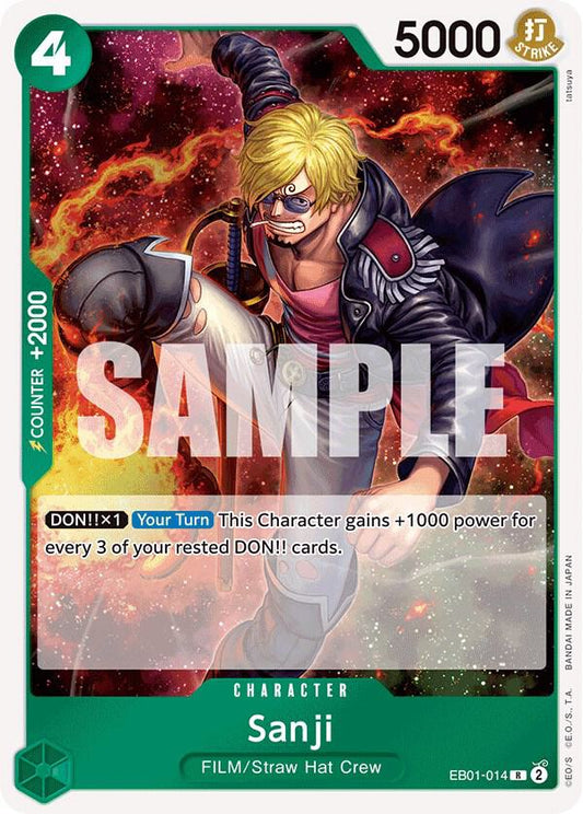 Extra Booster: Memorial Collection - Sanji (EB-01)