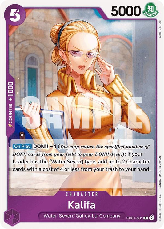 Extra Booster: Memorial Collection - Kalifa (EB-01)