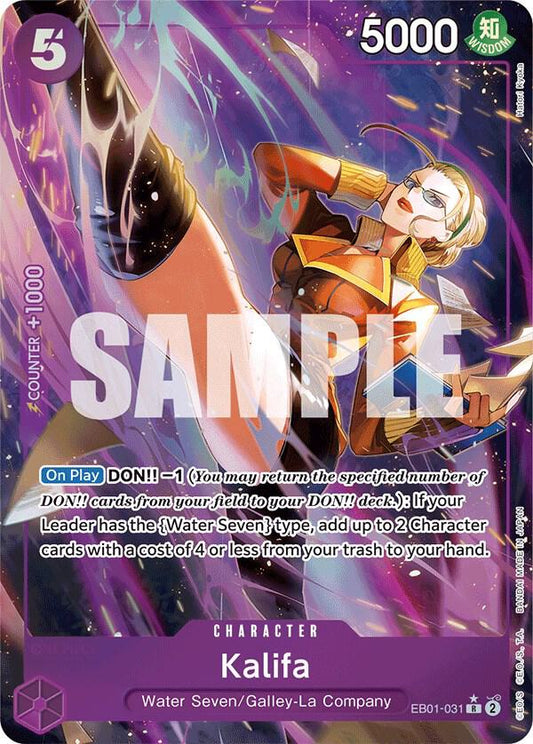 Extra Booster: Memorial Collection - Kalifa (Alternate Art) (EB-01)