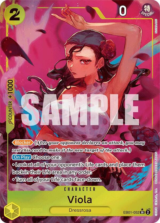 Extra Booster: Memorial Collection - Viola (Alternate Art) (EB-01)