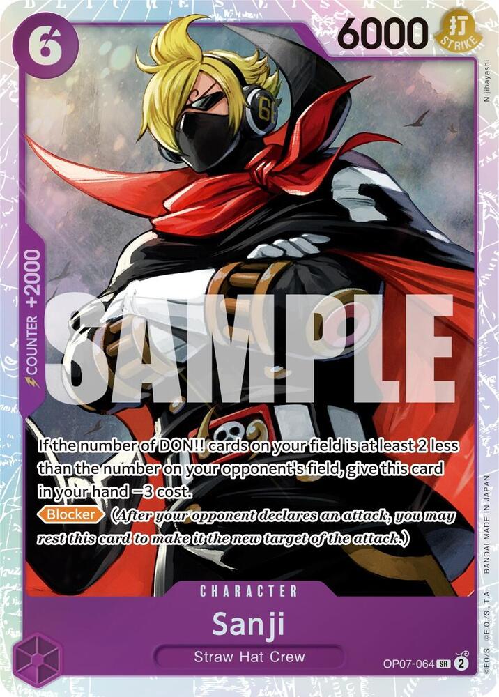 500 Years in the Future - Sanji (OP-07)