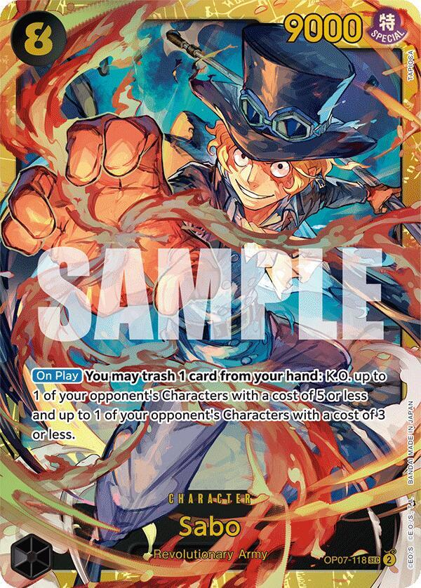500 Years in the Future - Sabo (OP-07)