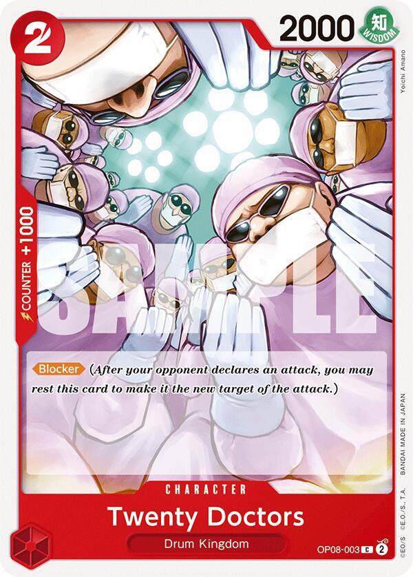 Two Legends - Twenty Doctors (OP-8) OP08-003