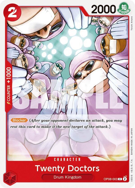 Two Legends - Twenty Doctors (OP-8) OP08-003