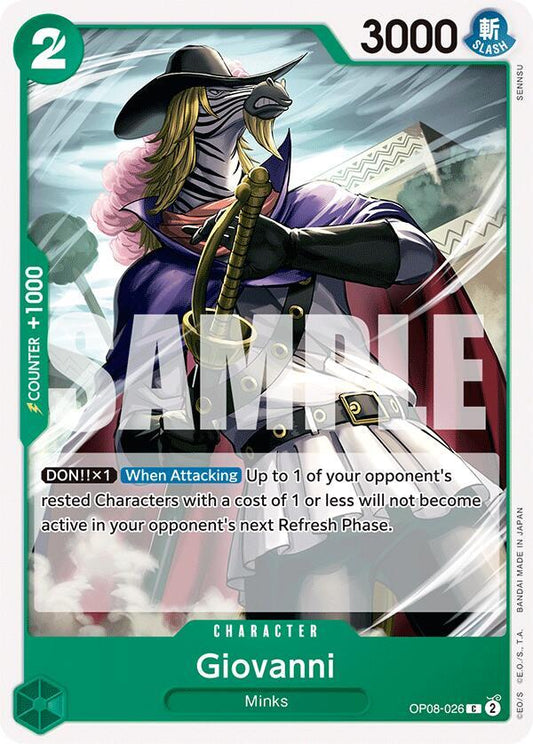 Two Legends - Giovanni (OP-8) OP08-026