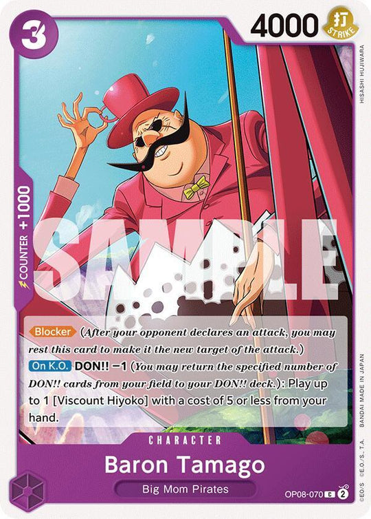 Two Legends - Baron Tamago (OP-8) OP08-070