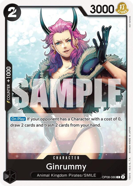 Two Legends - Ginrummy (OP-8) OP08-086