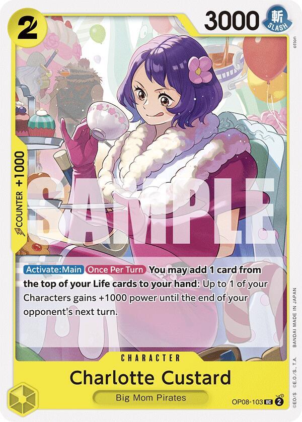 Two Legends - Charlotte Custard (OP-8) OP08-103