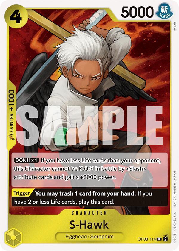 Two Legends - S-Hawk (OP-08) OP08-114