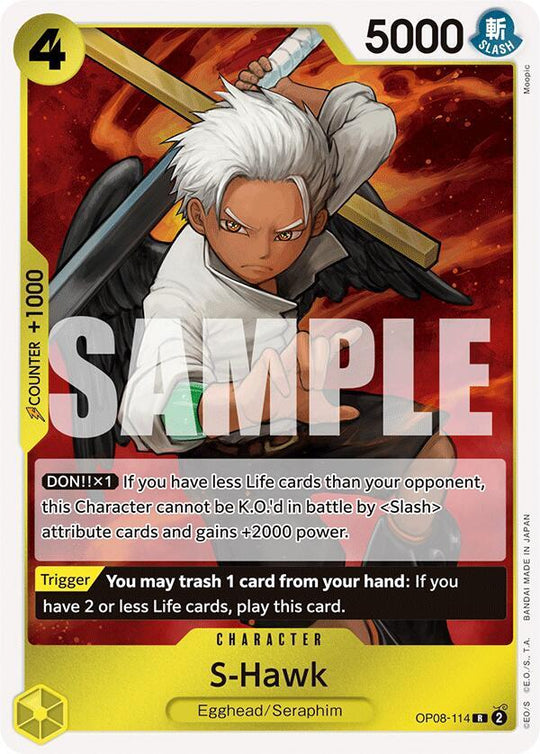 Two Legends - S-Hawk (OP-08) OP08-114