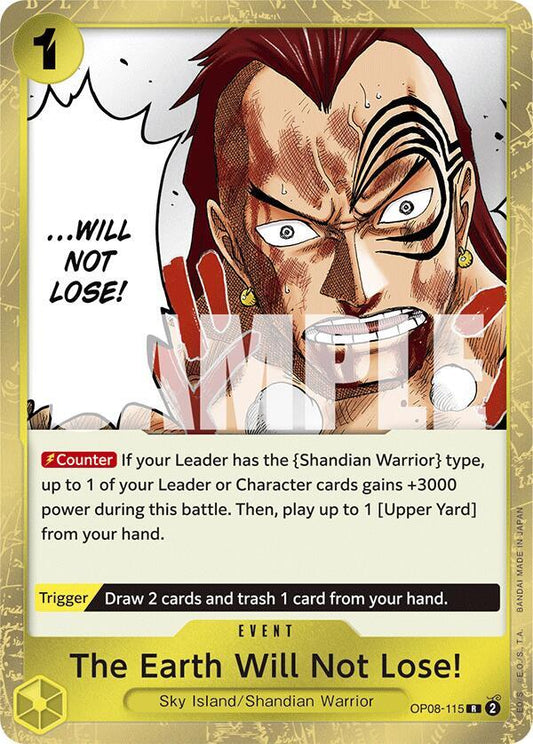 Two Legends - The Earth Will Not Lose! (OP-08)