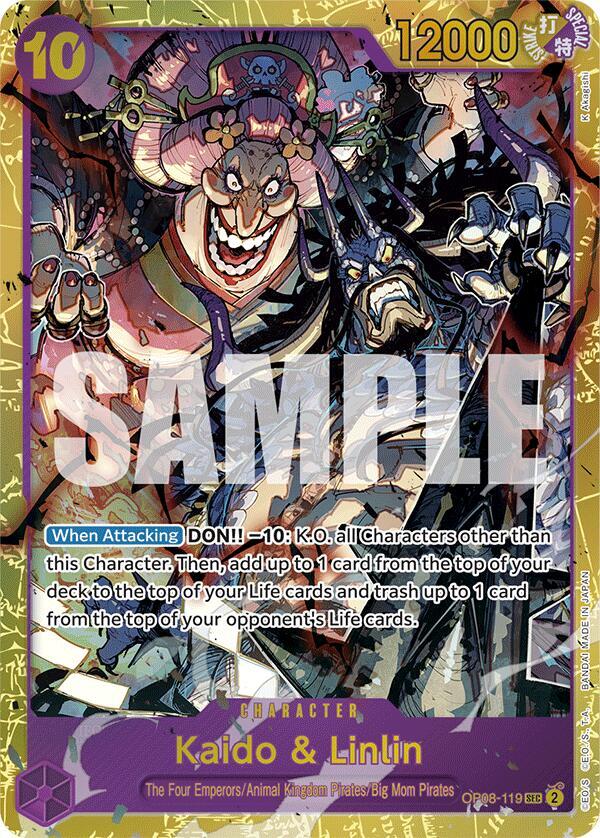 Two Legends - Kaido & Linlin (OP-08)