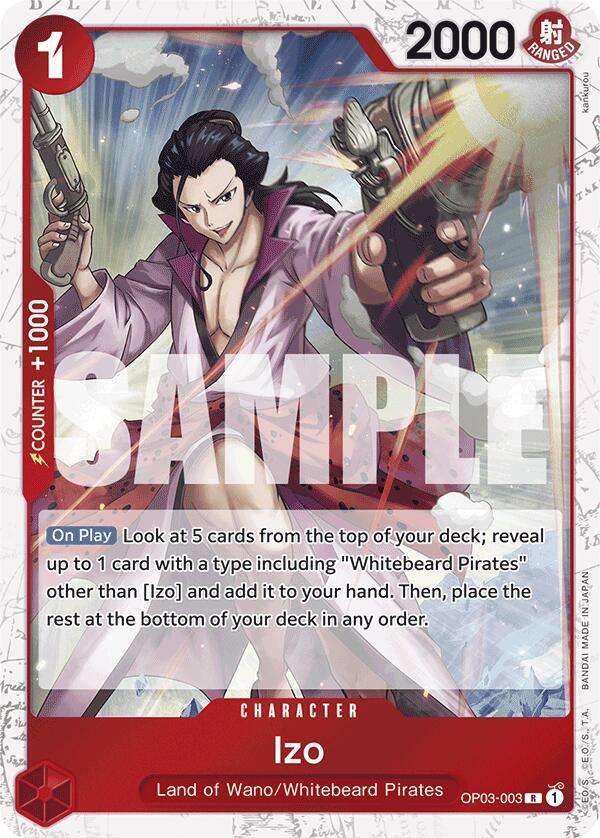 Premium Booster -The Best - Izo (OP03-003) (Jolly Roger Foil) (PRB-01)