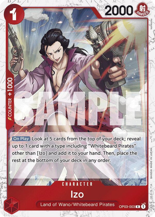 Premium Booster -The Best - Izo (OP03-003) (Jolly Roger Foil) (PRB-01)