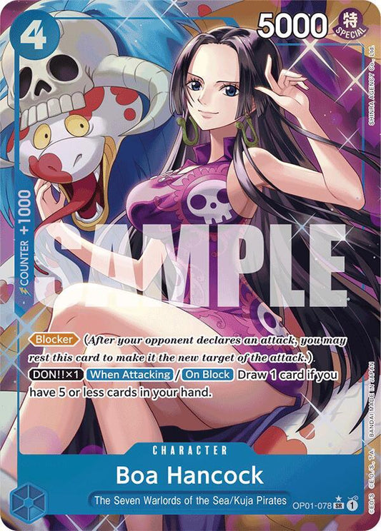 Premium Booster -The Best - Boa Hancock (OP01-078) (Alternate Art) (PRB-01)