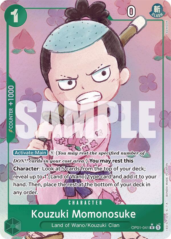 Premium Booster -The Best - Kouzuki Momonosuke (Alternate Art) (PRB-01)