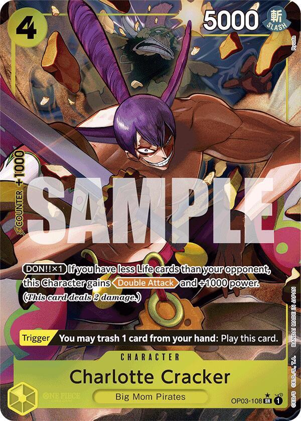 Premium Booster -The Best - Charlotte Cracker (Alternate Art) (PRB-01)