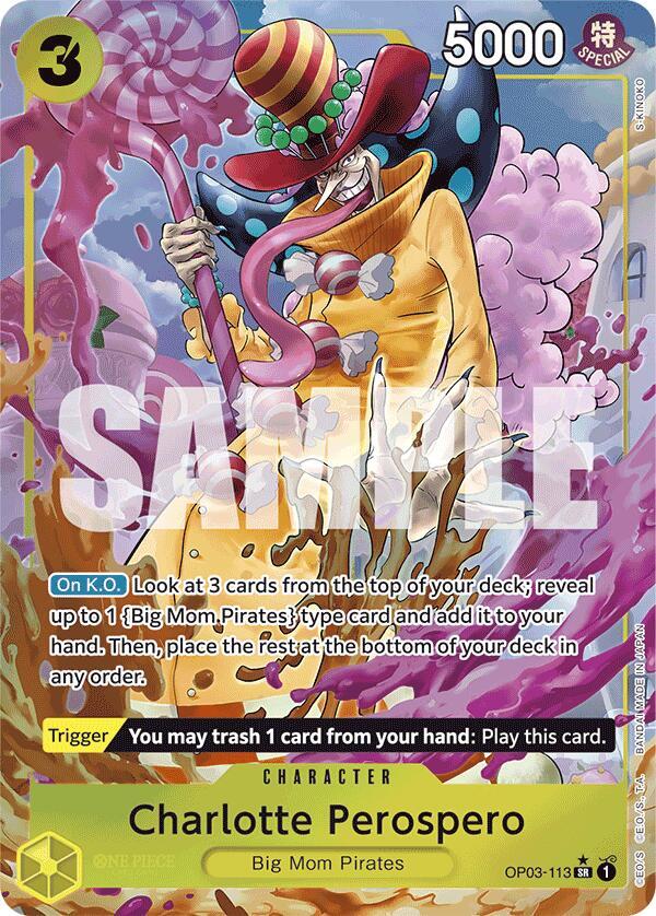 Premium Booster -The Best - Charlotte Perospero (Alternate Art) (PRB-01)