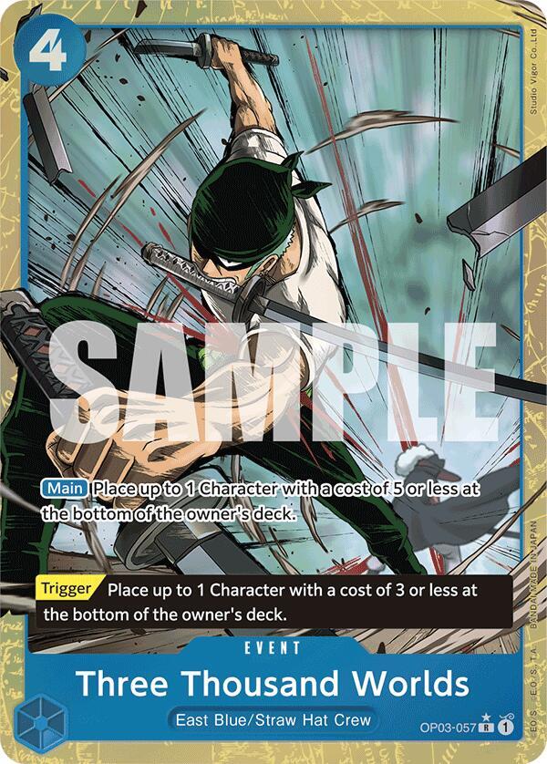 Premium Booster -The Best - Three Thousand Worlds (Alternate Art) (PRB-01) OP03-057