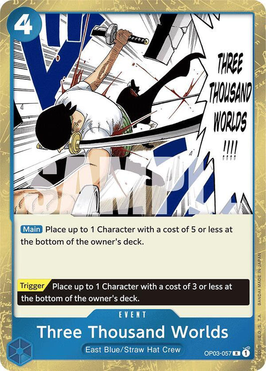 Premium Booster -The Best - Three Thousand Worlds (Jolly Roger Foil) (PRB-01)