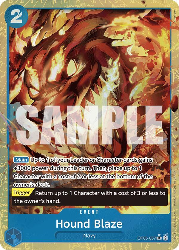 Premium Booster -The Best - Hound Blaze (Alternate Art) (PRB-01)
