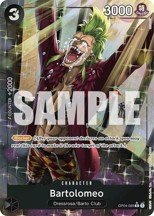 Premium Booster -The Best - Bartolomeo (Alternate Art) (PRB-01)
