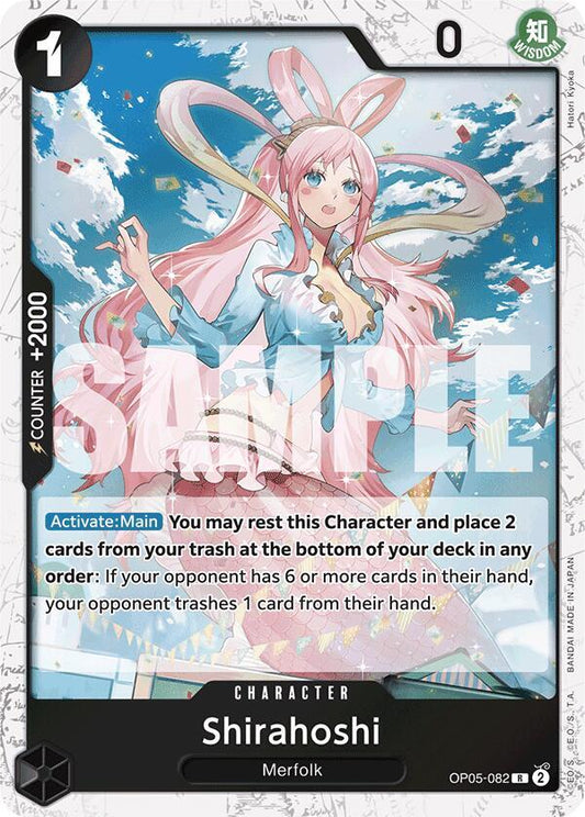 Premium Booster -The Best - Shirahoshi (OP05-082) (Jolly Roger Foil) (PRB-01)
