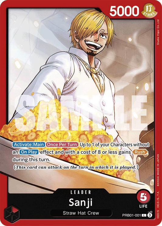 Premium Booster - The Best - Sanji (PRB-01)
