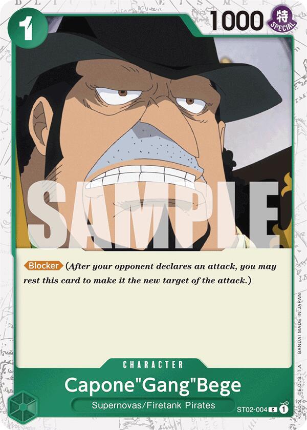 Premium Booster -The Best - Capone"Gang"Bege (Jolly Roger Foil) (PRB-01)