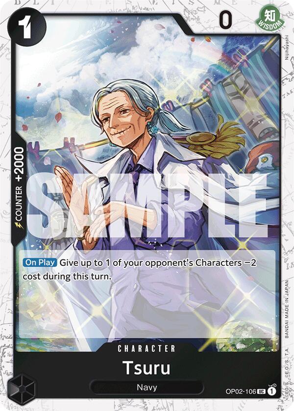 Premium Booster -The Best - Tsuru (Jolly Roger Foil) (PRB-01)