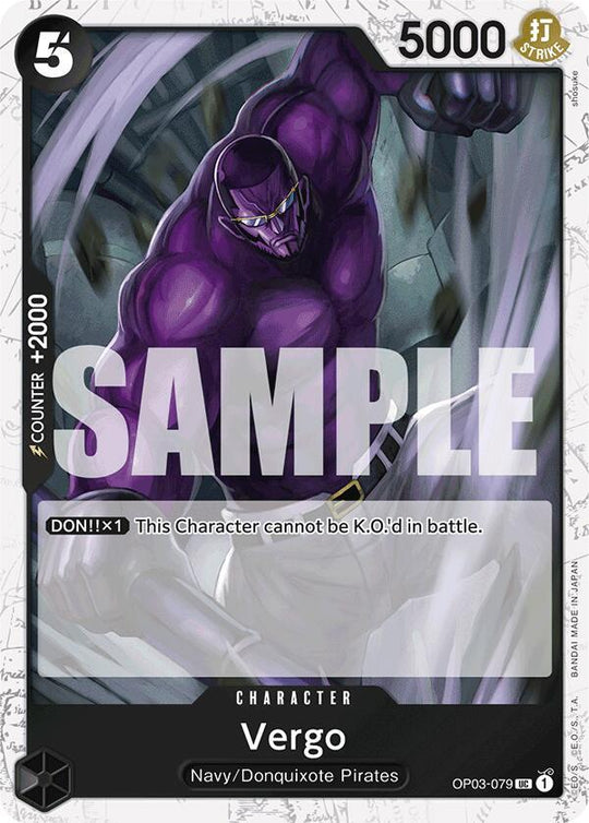 Premium Booster -The Best - Vergo (Jolly Roger Foil) (PRB-01) OP03-079