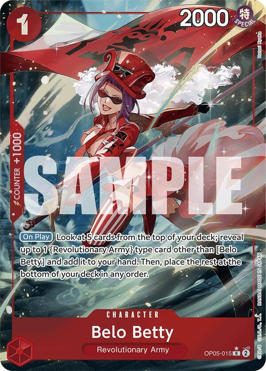 Premium Booster -The Best - Belo Betty (Full Art) (PRB-01)