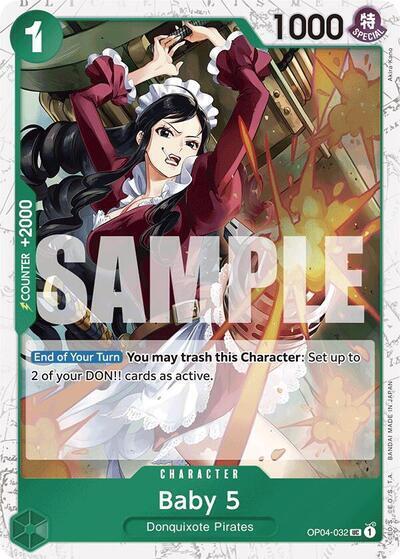 Premium Booster -The Best - Baby 5 (OP04-032) (Jolly Roger Foil) (PRB-01)