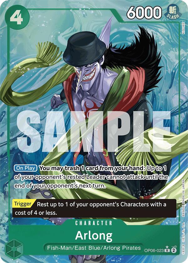 Premium Booster -The Best - Arlong (Alternate Art) (PRB-01)